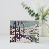 Die Jäger im Schnee, durch Bruegel D. Ä. Pieter Postkarte (Stehend Vorderseite)