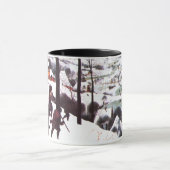 "Die Jäger im Schnee" Weihnachtsfeiertage der Schö Tasse (Zentrum)