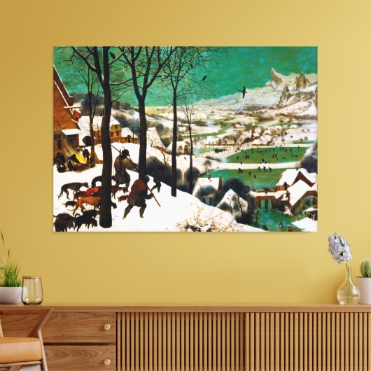 Die Jäger im Schnee (Winter) von Pieter Bruegel Leinwanddruck (Insitu (Wohnzimmer))