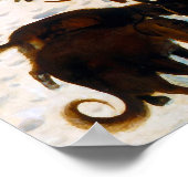 Die Jäger im Schnee (Winter) von Pieter Bruegel Poster (Ecke)