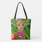 Die Jaguar-Einkaufstasche Tasche (Rückseite)