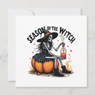 Die Jahreszeit der Hexe lecker Hallowee Wtich Ankündigung