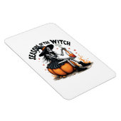 Die Jahreszeit der Hexe lecker Hallowee Wtich Magnet (Rechte Seite)