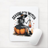 Die Jahreszeit der Hexe lecker Hallowee Wtich Mousepad (Mit Mouse)