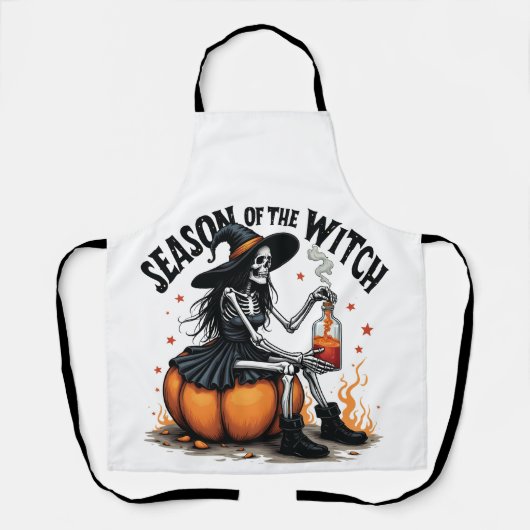 Die Jahreszeit der Hexe lecker Hallowee Wtich Schürze (Vorderseite)