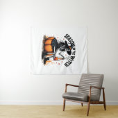 Die Jahreszeit der Hexe lecker Hallowee Wtich Wandteppich (Beispiel (Horizontal))