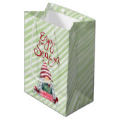 Die Jahreszeit genießen Mittlere Geschenktüte (Vorderseite Schrägansicht)