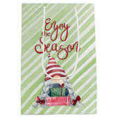 Die Jahreszeit genießen Mittlere Geschenktüte (Rückseite)