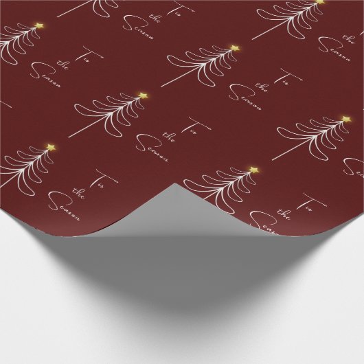 Die Jahreszeit Geschenkpapier (Ecke)