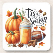 Die Jahreszeit Getränkeuntersetzer (Vorderseite)