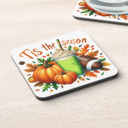 Die Jahreszeit Getränkeuntersetzer (Linke Seite)