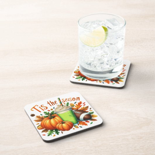 Die Jahreszeit Getränkeuntersetzer (Rechte Seite)