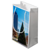 Die Jahreszeit in Dallas Kleine Geschenktüte (Rückseite Schrägansicht)