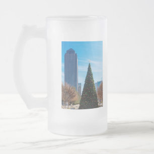 Die Jahreszeit in Dallas Mattglas Bierglas