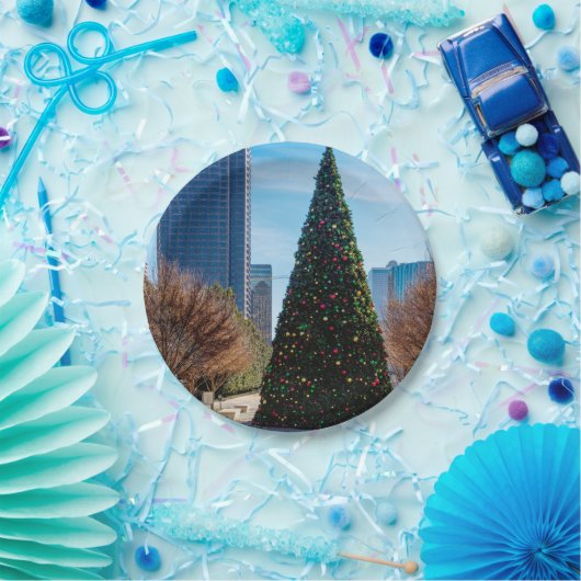 Die Jahreszeit in Dallas Pappteller (Party)