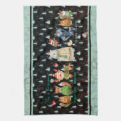 Die Jahreszeit, in der hässliche Pullover gekocht Geschirrtuch (Vertikal)