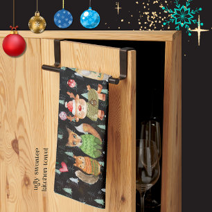 Die Jahreszeit, in der hässliche Pullover gekocht Geschirrtuch