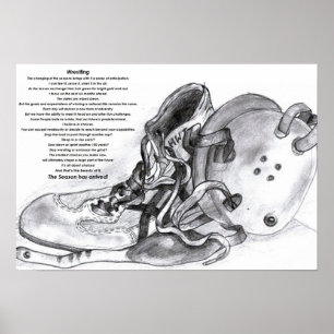 DIE JAHRESZEIT IST ANGEKOMMEN POSTER