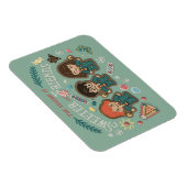 Die Jahreszeit ist süßer mit Freunden Magnet (Rechte Seite)