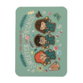 Die Jahreszeit ist süßer mit Freunden Magnet (Vertikal)