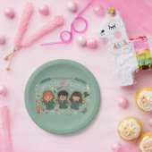 Die Jahreszeit ist süßer mit Freunden Pappteller (Party)