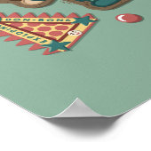 Die Jahreszeit ist süßer mit Freunden Poster (Ecke)