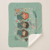 Die Jahreszeit ist süßer mit Freunden Sherpadecke (Vorderseite)