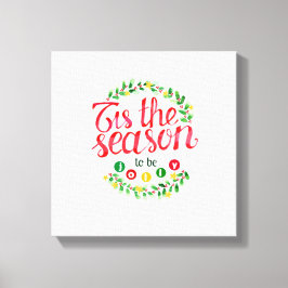 Die Jahreszeit Leinwanddruck