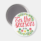 Die Jahreszeit Magnet (Vorderseite/Rückseite)