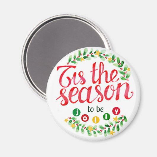 Die Jahreszeit Magnet (Vorderseite/Rückseite)