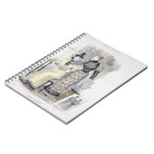 Die Jahreszeit, Modegeck für "die Königin", Notizblock (Linke Seite)