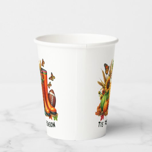 Die Jahreszeit Pappbecher (Rechts)