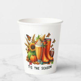 Die Jahreszeit Pappbecher