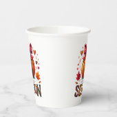 Die Jahreszeit Pappbecher (Links)