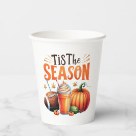 Die Jahreszeit Pappbecher