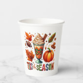 Die Jahreszeit Pappbecher (Vorderseite)