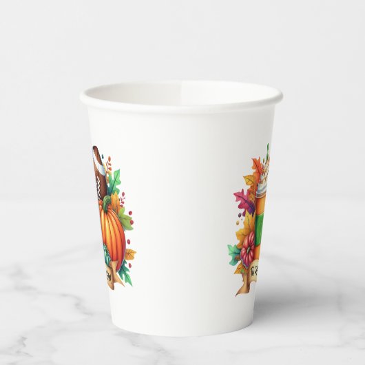 Die Jahreszeit Pappbecher (Links)