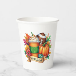 Die Jahreszeit Pappbecher