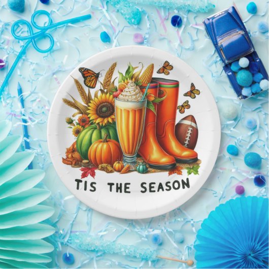 Die Jahreszeit Pappteller (Party)