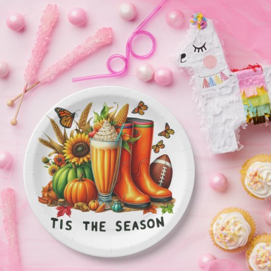 Die Jahreszeit Pappteller (Party)