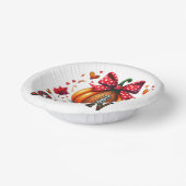 Die Jahreszeit Pappteller (Gewinkelt)