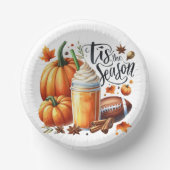 Die Jahreszeit Pappteller (Vorderseite)