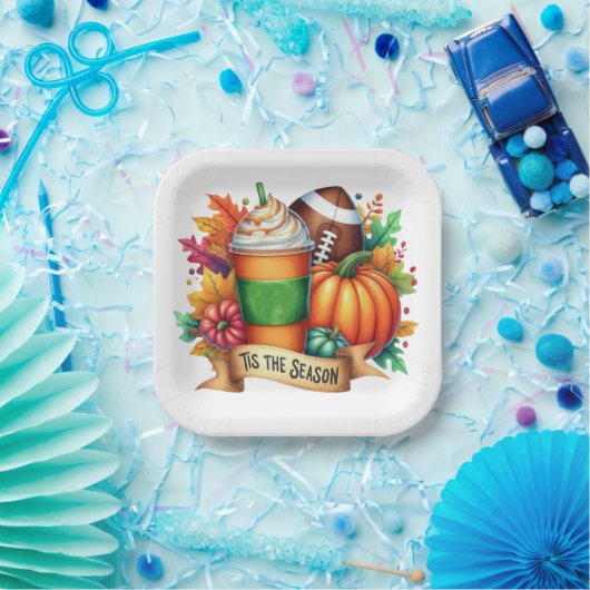 Die Jahreszeit Pappteller (Party)