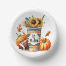 Die Jahreszeit Pappteller