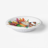 Die Jahreszeit Pappteller (Gewinkelt)