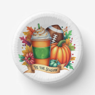 Die Jahreszeit Pappteller