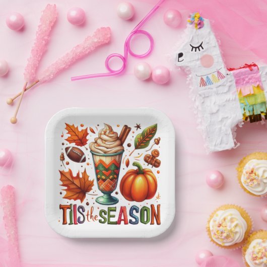 Die Jahreszeit Pappteller (Party)