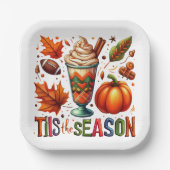 Die Jahreszeit Pappteller (Vorderseite)