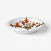 Die Jahreszeit Pappteller (Gewinkelt)