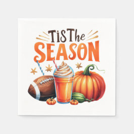 Die Jahreszeit Serviette